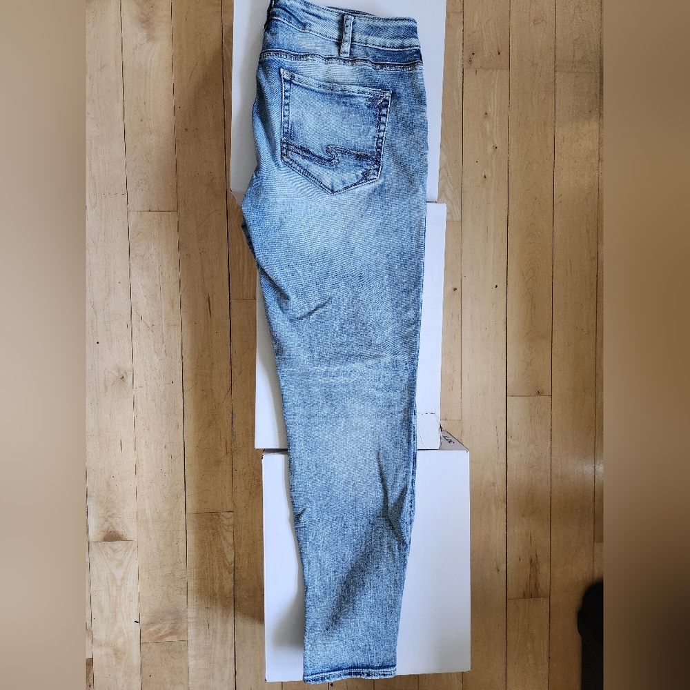 Womens Silver Jeans Suki Super Skinny size W33/L29